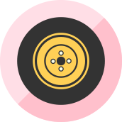 スペアタイヤ交換