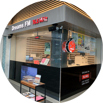 ラジオ番組にも多数出演しました